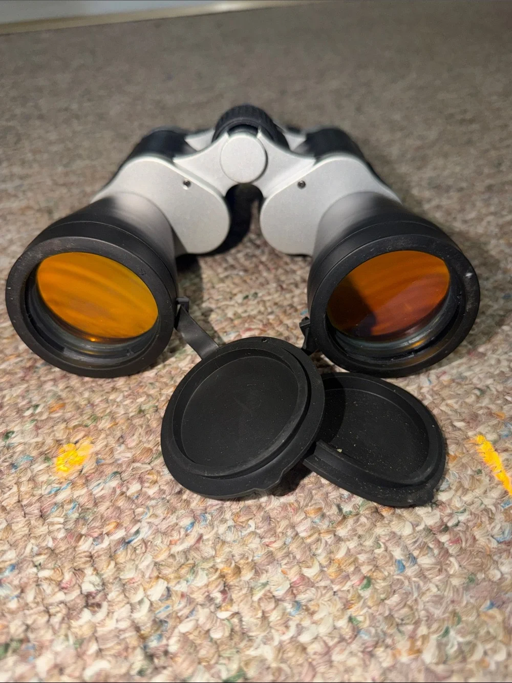 Binoculars 10 x 50 missing 1 Lens Caps day/night